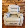 Parker Knoll Parker Knoll Michigan Power Recliner Chair - Leather Como Dove
