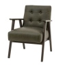 Gallery Gallery Blackhall Armchair Heritage Green Leather