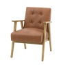 Gallery Gallery Blackhall Armchair Antique Brown Leather