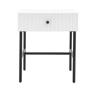 Gallery Buckhurst 1 Drawer Bedside White