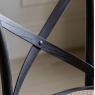 Gallery Gallery Cafe Stool Black With Rattan (Set of 2)