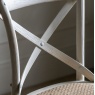 Gallery Gallery Cafe Stool White With Rattan (Set of 2)
