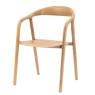 Gallery Gallery Madrid Dining Chair Oak (Pair)