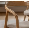 Gallery Gallery Madrid Upholstered Dining Chair Oak (Pair)