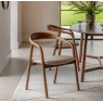 Gallery Gallery Madrid Upholstered Dining Chair Walnut (Pair)