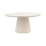 Gallery Gallery Pedra Round Dining Table Travertine