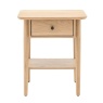 Gallery Gallery Hatfield 1 Drawer Bedside Natural