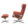 Stressless Stressless Paul Chair and Stool with Cross Base