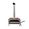 Gallery Sassari Pellet Pizza Oven Red