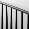 Gallery Gallery Wycombe 5ft King Spindle Bed Black