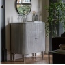 Gallery Gallery Jeeves Drinks Cabinet Silver