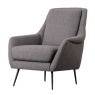 Gallery Gallery Brompton Armchair Dark Grey Linen