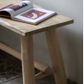Gallery Gallery Alberta Bench Natural Rustic Small