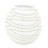 Andorra Handblown Carved Glass Vase Small