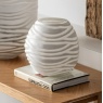 Gallery Andorra Handblown Carved Glass Vase Small