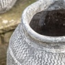 Gallery Zante Vase Small Antique Grey