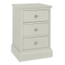 Bentley Designs Bentley Designs Ashby Soft Grey 3 Drawer Nightstand