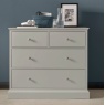 Bentley Designs Bentley Designs Ashby Soft Grey 2+2 Drawer Chest