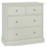 Bentley Designs Bentley Designs Ashby Soft Grey 2+2 Drawer Chest