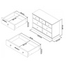 Bentley Designs Bentley Designs Ashby Soft Grey 3+4 Drawer Chest
