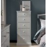 Bentley Designs Bentley Designs Ashby Soft Grey 5 Drawer Tall Chest