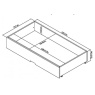 Bentley Designs Bentley Designs Ashby Soft Grey Underbed Drawer