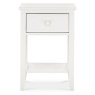 Bentley Designs Bentley Designs Ashby White 1 Drawer Nightstand