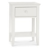 Bentley Designs Bentley Designs Ashby White 1 Drawer Nightstand