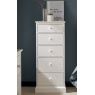 Bentley Designs Bentley Designs Ashby White 5 Drawer Tall Chest