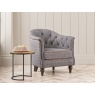 Wood Bros Stamford Armchair in Charcoal - Fast Track Delivery!