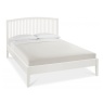 Bentley Designs Bentley Designs Ashby White Slatted 5' Kingsize Bedstead