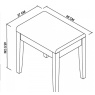 Bentley Designs Bentley Designs Ashby White Stool