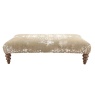 Tetrad Tetrad Jacaranda Curved Plain Top Stool - Bagru
