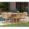 Gallery Gallery Rialto Oval Dining Table 6 Seater
