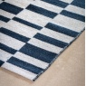 Gallery Kingston Jacquard Blue Rug Large