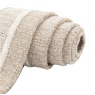Gallery Direct Small Ithaca Tonal Border Rug – Cream Wool Blend