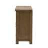 Gallery Direct Hardwick 2 Door 1 Drawer Sideboard side view detail