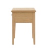 Gallery Direct Malvern 1 Drawer Side Table side view
