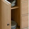 Gallery Direct Malvern 2 Door 3 Drawer Sideboard showcasing cupboard space