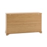 Gallery Direct Malvern 2 Door 3 Drawer Sideboard showing back of sideboard