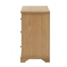 Gallery Direct Malvern 3 Drawer Chest with side view
