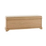 Gallery Direct Malvern Hall Bench showcasing back of the bench