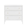Gallery Direct Gallery Direct Acton 3 Drawer Chest White
