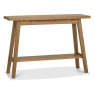 Bentley Designs Bentley Designs Camden Rustic Oak Console Table With Shelf