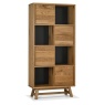 Bentley Designs Bentley Designs Camden Rustic Oak Display Cabinet