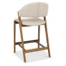 Bentley Designs Bentley Designs Camden Rustic Oak Upholstered Bar Stool