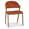 Bentley Designs Bentley Designs Camden Rustic Oak Upholstered Chair