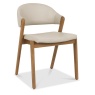 Bentley Designs Bentley Designs Camden Rustic Oak Upholstered Chair