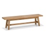 Bentley Designs Bentley Designs Camden Rustic Oak Small Bench