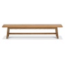 Bentley Designs Bentley Designs Camden Rustic Oak Large Bench